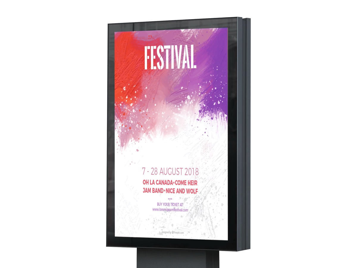Affiches grand format A2/A1/A0 imprimées à l'Imprimerie du Square Besançon