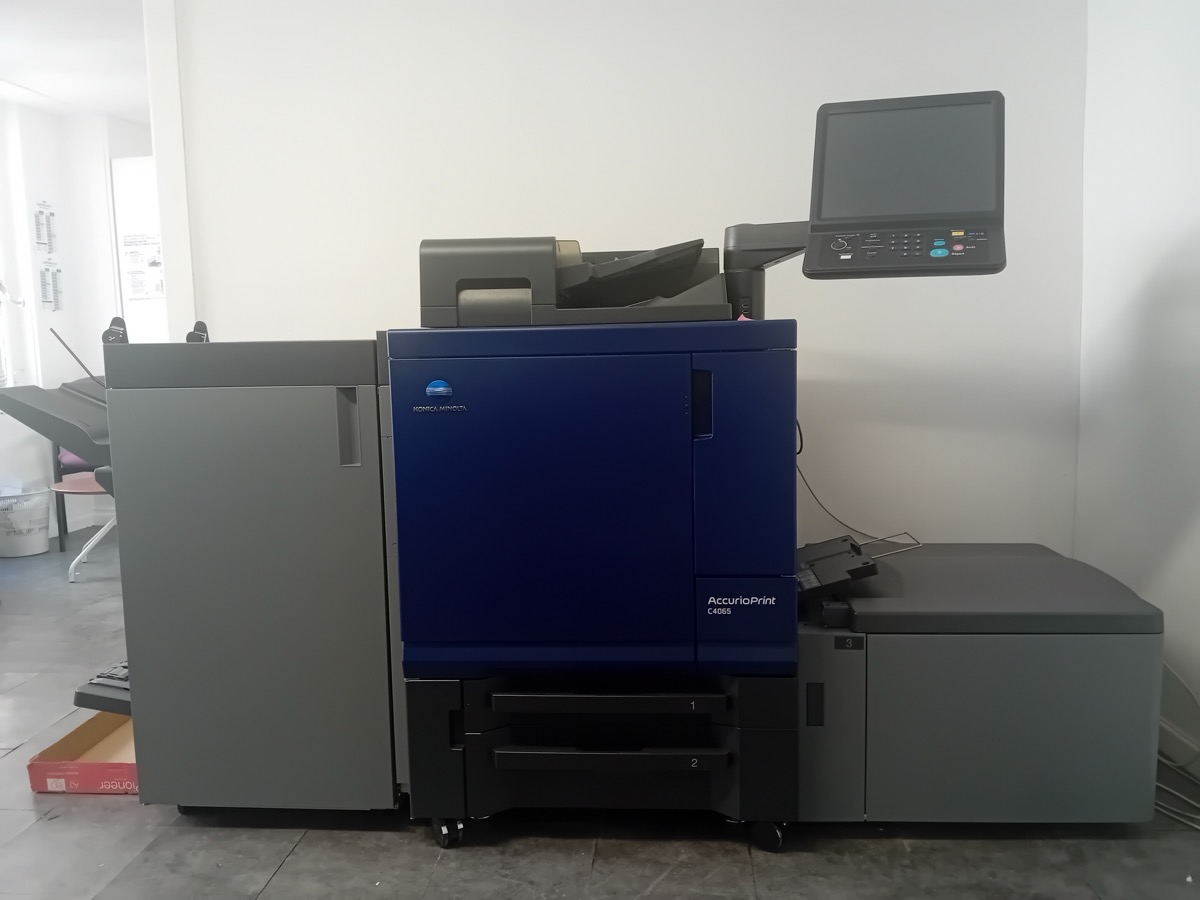 Imprimante numérique Konica Minolta AccurioPrint C4065 — Imprimerie du Square Besançon