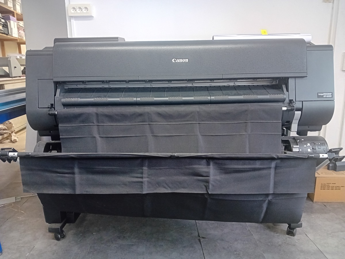 Canon imagePROGRAF GP-4000B traceur grand format affiches A0 — Imprimerie du Square Besançon
